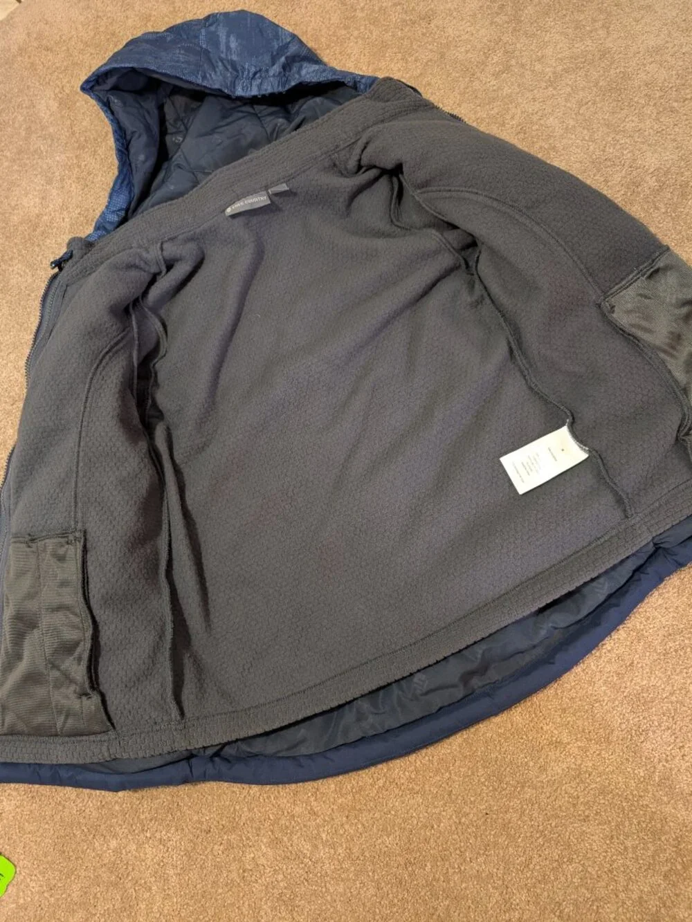 NWT 3 in 1 jacket winter wind and water resistant blue size medium